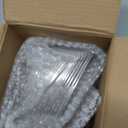 Soaoo 30 Pcs Acrylic Photo Frames 4 x 4 Inch Clear Picture Frames Slant Back Plastic Booth L Shaped Photo Stand Horizontal Small Sign Holder Name Display Stand with Insert for Home Office