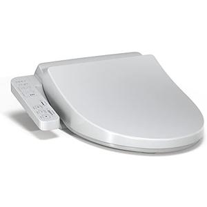 TOTO WASHLET A2 Electronic Bidet Toilet Seat with Heated Seat and SoftClose Lid, Elongated, Cotton White - SW3004#01