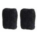 BESHINNAAUL Afro Kinky Bulk Human Hair,2 Bundles/Package,50 Grams/1.76 Oz Each Bundle,Natural Black #1B Ideal for Dreadlocks Extension,Twists and Braids #1B,12inch