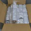 Clear Umbrellas 42 Inch Foldable Lightweight Transparent Umbrella Automatic Open Close Transparent Travel Umbrella for Women and Men for Rain Outdoor Wedding