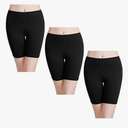 wirarpa Women's Anti Chafing Cotton Underwear Boy Shorts Long Leg Boyshorts Panties 3 Pack, XL