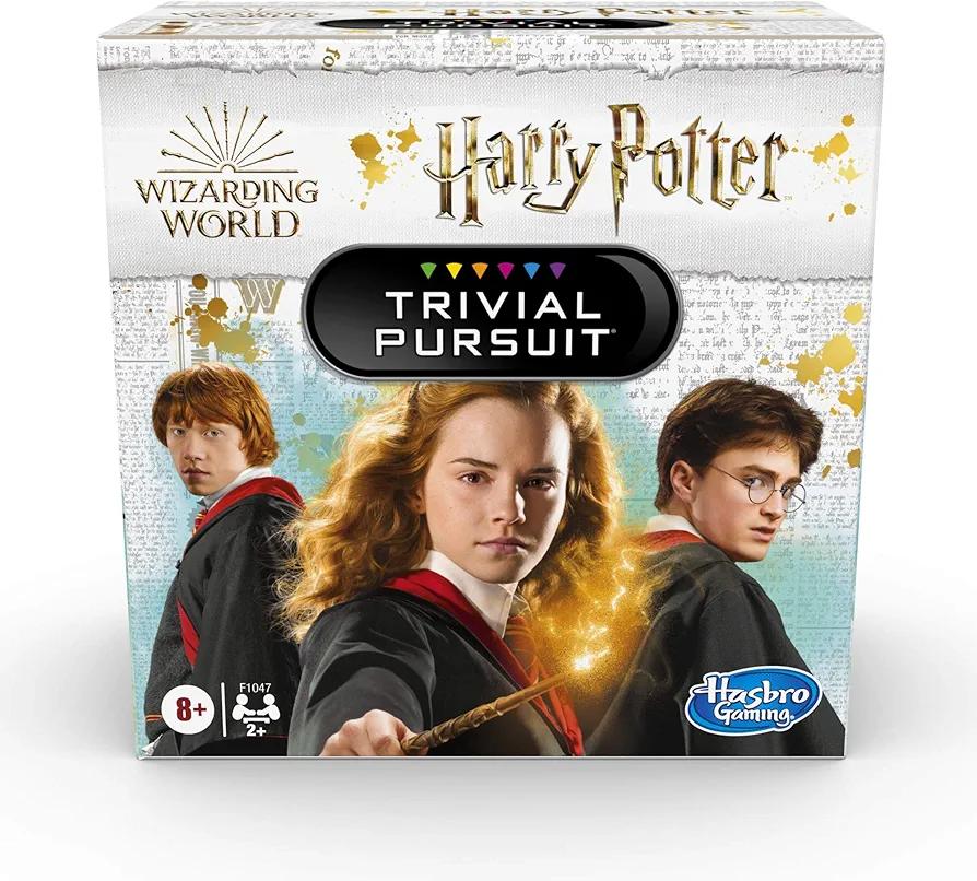 Hasbro Gaming Trivial Pursuit: Wizarding World Harry Potter Edition Compact Trivia Game, 2+ Players, 600 Trivia Questions, 8+