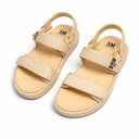 SM New York Women's Low Wedge Sandals Comfortable Arch Support Platform Open toe Casual Dressy Flat Summer Sandals with Adjustable Straps 8,5