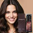 KUKSY Hair Color Dye Shampoo, Hair Care Instant Dye,Easy-Use Formula for Gray Hair Coverage & Natural Color Boost,For Adults with Graying or Dull Hair (Dark Brown)