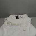 Pinup Fashion Women Plus Size Formal Dresses - Evening Gown Long Sleeve Chiffon Beading Maxi Dress (White) 16W