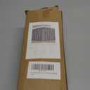 Biscaynebay Wrap Around Bed Skirts for King & Cal King Beds 17" Long Drop, Silver Grey Elastic Dust Ruffles Easy Fit Wrinkle & Fade Resistant Silky Luxurious Fabric Solid Machine Washable