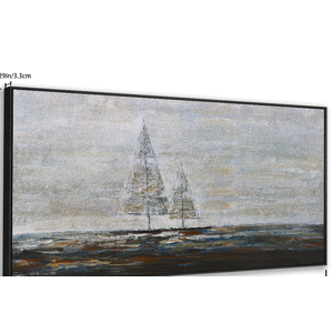 Modern Minimalist Painting Decorative Artwork for Living Room Bedroom Size 23,5 x47 inch