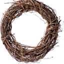 SuperMoss (22605) Natural Orchard Grapevine Wreath  Handcrafted Rustic Wreath for Front Door, Seasonal Home Decor, Indoor and Outdoor Door Wreath, 12", Natural