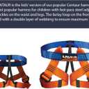 Fusion Centaur (8 x 18 x 10 inches, Blue/Orange)