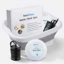 Ionic Foot Spa by Healifeco  Ion Foot Bath Detox Machine - For Toxins & Heavy Metals  Activates 2,000 Foot Detox Nodes  Easy 30-Min Home Detox  90,000+ Happy Users Trust It - With Basin