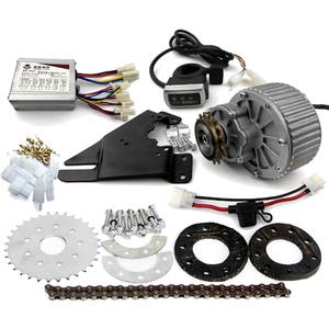 450 W Electric Bicycle Left Drive Conversion Installation kit can fit Most of The Usual Bicycle use Spoke Chain Wheel Chain Drive for City Bicycles (36V Thumb Kit)