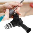 Drill Bit Right Angle Elbow, 90 Degree Drill Attachment Professional Right Angle Drill Bit Adapter for Tight Spaces