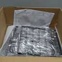 JKsmart 2-Tier Stackable Can Rack Organizer for Pantry, Adjustable Can Dispenser Holds Up to 60 Cans, Can Storage Holder for Various Ounces of Canned Food Soda Drinks, Black, 2 Pack