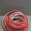 Flexible Quarter Round Molding,590 Inch Silicone Molding Trim Peel and Stick Baseboard Wall Trim,Self Adhesive Shoe Molding for Floor Edge Caulk Strip,Wall Edge,Corner,Stair Edge,Countertop