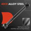 A-Premium Front Drive Shaft Driveshaft Assembly Compatible with Dodge