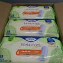 TENA Incontinence Pads, Bladder Control & Postpartum for Women, Ultimate Absorbency, Aloe and Vitamin E, Sensitive Care - 99 Count