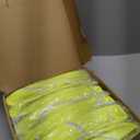 Sratte 6 Pieces Large Giant Tennis Ball for Dogs 9.5'' Inflatable Large Dog Toy Balls for Indoor Outdoor Training Playing Sports (Yellow)