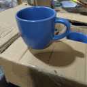 Hasense Ceramic Coffee Mug Blue Set Of 6