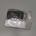 Replacement of Ceiling Fan Remote Control kit, 6-Speed Timing, Remote Replacement of DC Ceiling Fan Light, Black and White