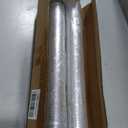 GRELWT 2 Pack 2-3/8" OD Metal Post Extender, 18" Fence Post Extension Height, Hot-dip Galvanized Steel, Includes Screws and Caps