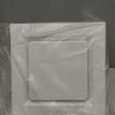 Bathroom Exhaust Fan 12" Panel Ultra Quiet without Light10x10" Mount, 0.7 Sone 141CFM, 4" Duct for Bathroom/Garage/Home (10in(Hole Size))