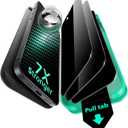 ESR 3 Pack 9H+ Glass for iPhone 16e/ iPhone 14/ iPhone 13/13 Pro Privacy Screen Protector, [Military Grade Shatterproof & Longest Durable] Armorite Anti-spy Tempered Glass with UltraFit Tray