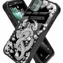 KWSAAHU Compatible with iPhone 16e Case Anti Slip Shockproof Hard PC Back Soft TPU Prevention Protective Case, Unique Design Fashion Print for Men Women - Dragon