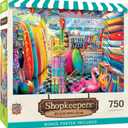 Masterpieces 750 Piece Jigsaw Puzzle for Adults and Family - Beach Side Gear - 18"x24"