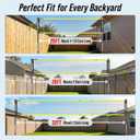 Outdoor Volleyball Net System, 32FT Regulation Size Anti-Sag Net, Quick Setup Adjustable Height Poles, Volleyball Set with Pump, Hammer, Boundary Line and Carry Bag for Backyard Beach Lawn