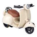 Scooter with Light and Music, Decor Desktop Ornaments, Interactive Rotating