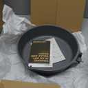 SENSARTE Nonstick Skillet, Deep Frying Pan 10/11/12-inch, Sauté Pan with Lid, Stay-cool Handle, Healthy Stone Cookware Cooking Pan, Induction Compatible (10-Inch/3.5QT) (Gray)