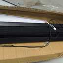 RV Blinds for Camper Windows, Camper Replacement Blinds, Privacy Protection, RV Window Shades for RV, Camper, Travel Trailer, Black (50" W x 38" L)