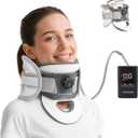 Cervical Neck Traction Device, Adjustable Neck Stretcher Cervical Traction with 3D Dynamic Traction, 8 Airbag Support, Touch Screen Electric Air Pump for Forward Neck Cervical Pain Relief