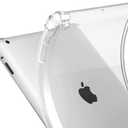 Tablet Clear Flexible Case Pen Slot for Apple iPad 2nd 3rd 4th Gen(2010 2011 2012 Release),Ultra Slim TPU Soft Transparent Cover with Stylus Holder for Apple iPad 2/3/4(for iPad 2 3 4 9.7")