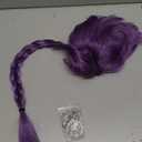 Purple Braid Wig for Kids Girls Light Purple Wig Long Braids Wigs Hair Cosplay Costume Party Wigs 12 Years Old or Up