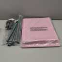 Juvale 4Tier Dresser for Bedroom  16.5 x 13 x 33 in, Pink, Modern  Closet Dresser with 4 Fabric Drawers for Clothes & Bedroom Storage