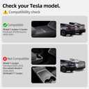 6 Pcs for Tesla Model Y Juniper Accessories 2025 2026 All Weather TPE Anti-Slip Floor Mats & Cargo Liner Front Frunk Rear Trunk Mats,5-Seater