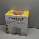 Crock-Pot Design Series 4.5-Quart Manual Slow Cooker, Serves 5+ People, Great for Chili, Soup, Stews, & More, Removable Stoneware is Oven & Dishwasher-Safe, Macaroon Blue