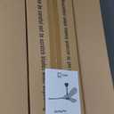 52 Inch Black Outdoor Ceiling Fan No Light, 3 Blade Wood Propeller Ceiling Fans for Patios, Wet Rated Indoor Ceiling Fan without Light for Living Room Bedroom with Remote