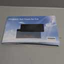 Polarized Car Sun Visor Extender, Upgraded Polarized Extender Sun Blocker UV400, Universal Visor Extension for Car, Adjustable Sun Visor, Glare, UV Protector-Grey