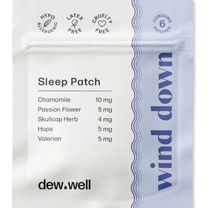 18-Pack Wind Down Sleep Patches with Chamomile to Support Restful Sleep – No Melatonin & No Latex – Wearable, Easy to Use for Adults - Sleepy Stickers