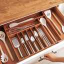 Drawer Organizer for Silverware & Utensils