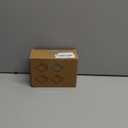 SRIWATANA Small Floating Shelves Wall Mounted, 4 Inch Wood Shelf for Decoration and Storage Set of 4, Mini Display Shelf for Bedroom, Bathroom, Kitchen, Office (Walnut)