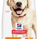 Hill's Science Diet Large Breed Light Adult Dry Dog Food 1-5, Quality Protein for Weight Management Support, Chicken & Barley, 30 lb. Bag (EXP 09/18/26)