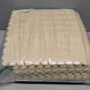 30"/30" 12 Piece Interlocking Foam EVA Fuzzy Mat Flooring Carpet Tiles for Kids - Perfect for Nursery DéCor, Baby Room, Playroom and Kids Room