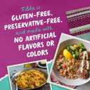 Tilda Ready to Heat Pure Basmati Rice, Convenient Microwaveable Rice, 8.5 Ounce Pouch (Pack of 6), BBD: 09/2024