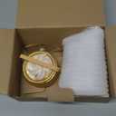 Set of 2 Hand Blown Glass Steamed Dumpling Ornament, Hanging Glass Chinese Food Ornaments for Christmas Tree