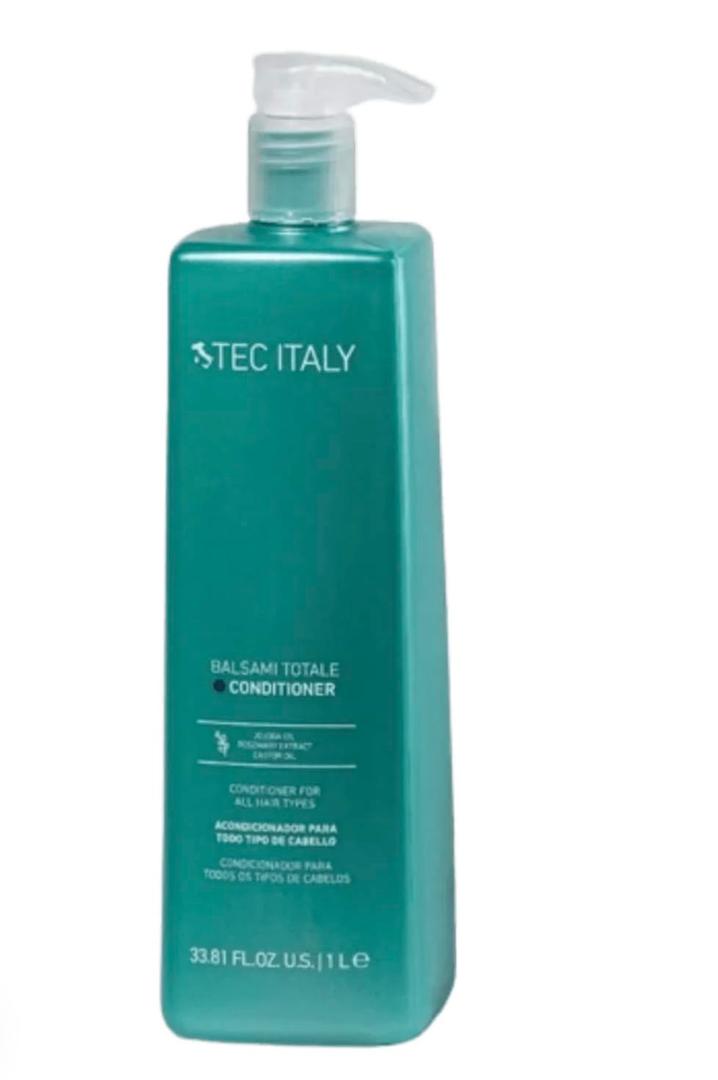 Tec Italy Balsami Totale Conditioner for All Hair Types Hydrating Formula Adds Shine Improves Manageability Frizz Control Lightweight Daily Use Smooth Soft Hair Care 33.8 fl oz Size | Color protection, Frizz control, Styling support