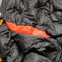 Down Sleeping Bag for Adults, 600 Fill Power, Ultralight & Compact with Compression Sack for Backpacking, Camping, Hiking (1500g Down Filling-Black-Right Zip)