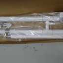 Toilet Flip Up Grab Bar for Elderly Adult with Stand 23.6 Inch, White
